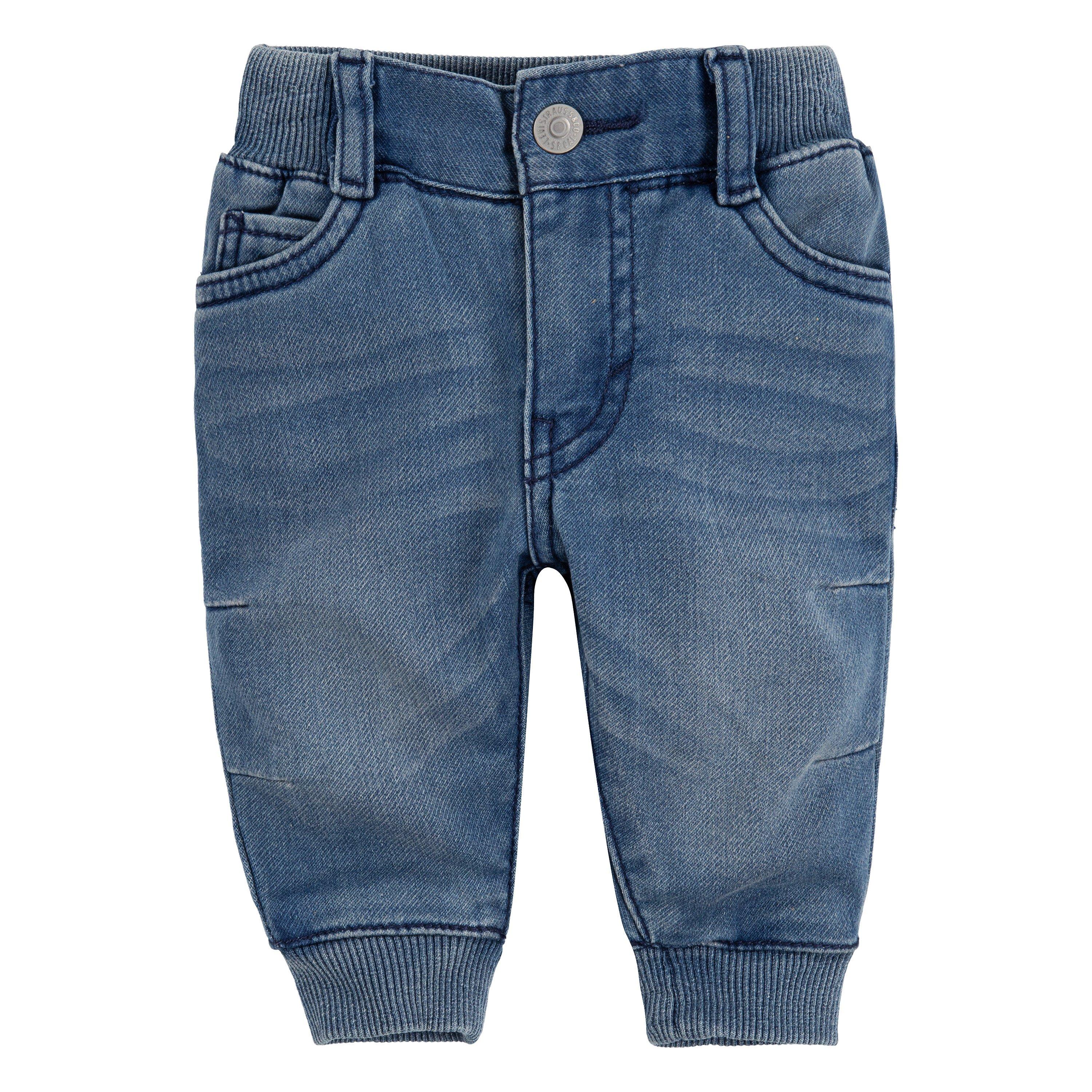 Levi's Baby Boys' Sea Salt Blue Denim Jogger Pants - SEA SALT BLUE